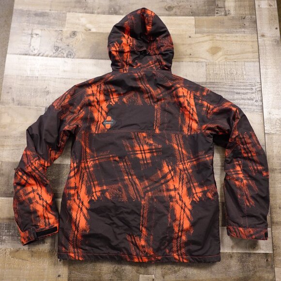 Burton Arctic Jacket Men’s Large Red Black Snowboard Ski Coat - Picture 12 of 16